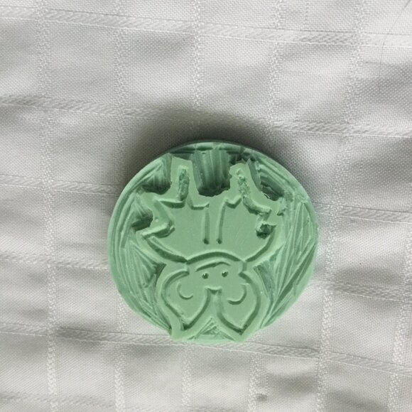 Two sides hand made rubber stamp - Picture 2 of 4